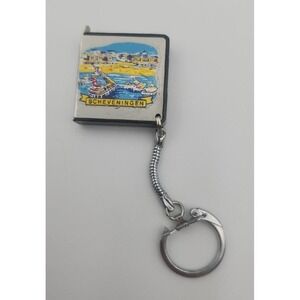 Vintage‎ Scheveningen Holland Netherlands Souvenir measuring tape ruler keyring